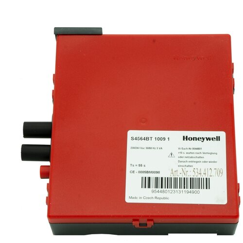 Контроллер управления горением Honeywell S4564BT 1009 / арт. 7820254 / Чешская республика viessmann 7172236 датчик контроля потока отводящих газов котла vitogas 050 gso 188 326 kw