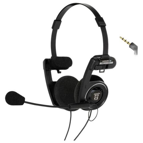 Наушники с микрофоном Koss Porta Pro Communication Headset черный матовый 12м накладные оголовье 80001740 432200₽