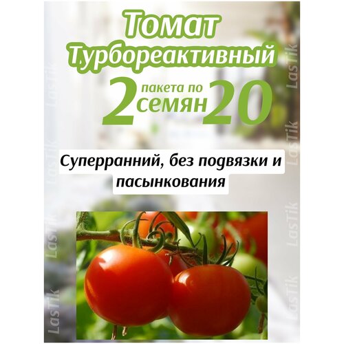 Томат Турбореактивный 2 пакета по 20шт семян