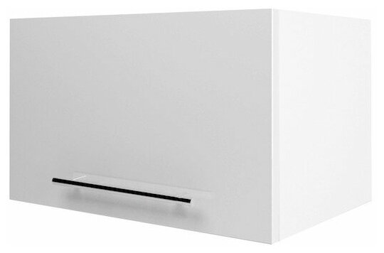 Шкаф настенный кухонный над вытяжкой модерн 50х30х30; Белый
