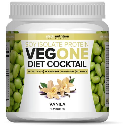 Протеин aTech Nutrition Vegone, 420 гр., ваниль
