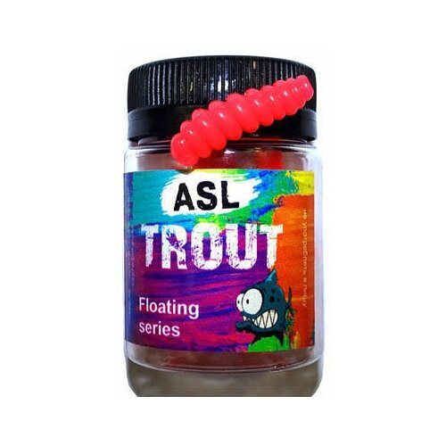 фото Asl приманка силиконовая (мягкая) asl личинка форель (asll12-104 / 1,2" / 104)