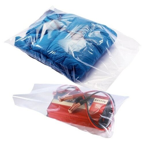 Пакет упаковочный ПВД 20*25 cм / полиэтилен 75 мкм 200*250 мм / Упаковка 1000 шт.