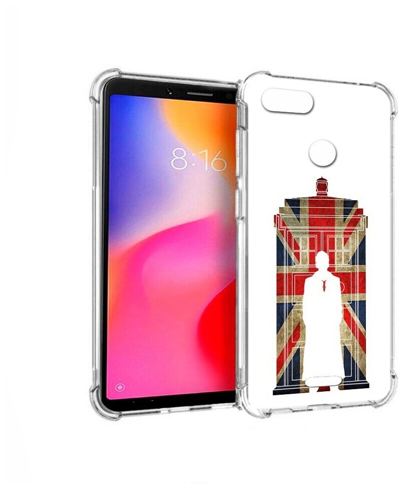 Чехол задняя-панель-накладка-бампер MyPads шерлок холмс для Xiaomi Redmi 6 противоударный