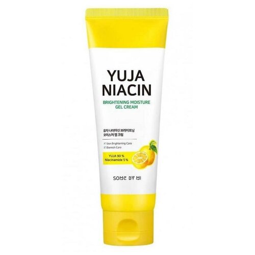 SOME BY MI Крем-гель для лица с экстрактом юдзу YUJA NIACIN BRIGHTENING MOISTURE GEL CREAM выравнивающий гель крем с экстрактом юдзу some by mi yuja niacin brightening moisture gel cream 100 мл