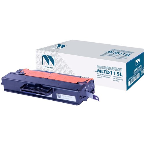 Картридж NV Print MLT-D115L для Samsung, 3000 стр, черный картридж nv print для samsung sl m2620 2820 2870 3000k nv mltd115l