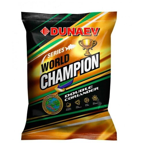 Прикормка DUNAEV-WORLD CHAMPION 1кг Double Coriander (Двойной кориандр)