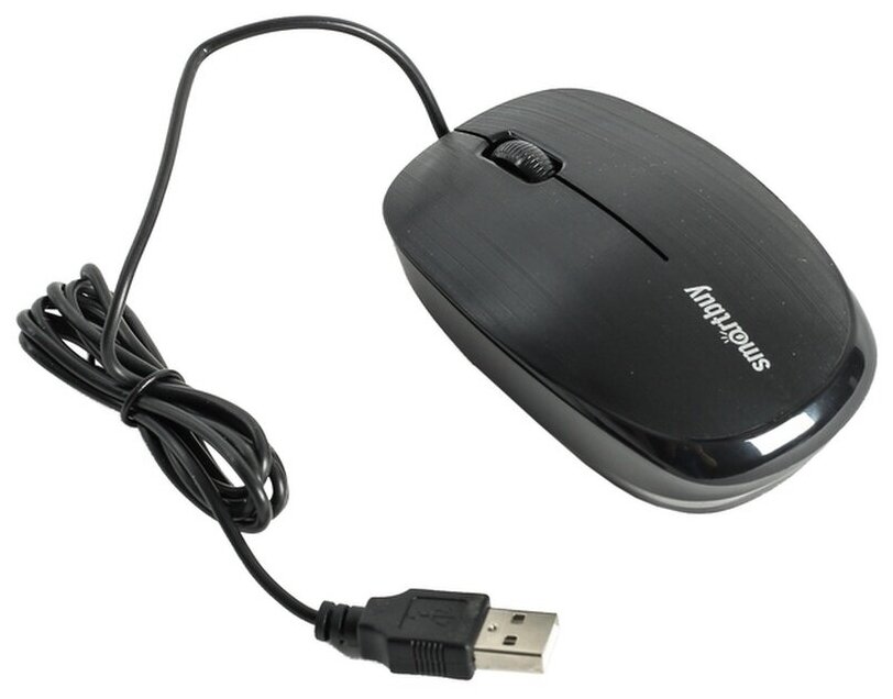 Мышь проводная SmartBuy ONE SBM-214-K черная