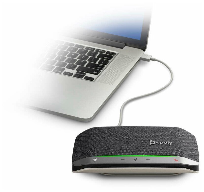 Cпикерфон Plantronics Poly Sync 20 для ПК и мобильных устройств Bluetooth USB-A портативная музыкальная колонка (216866-01)