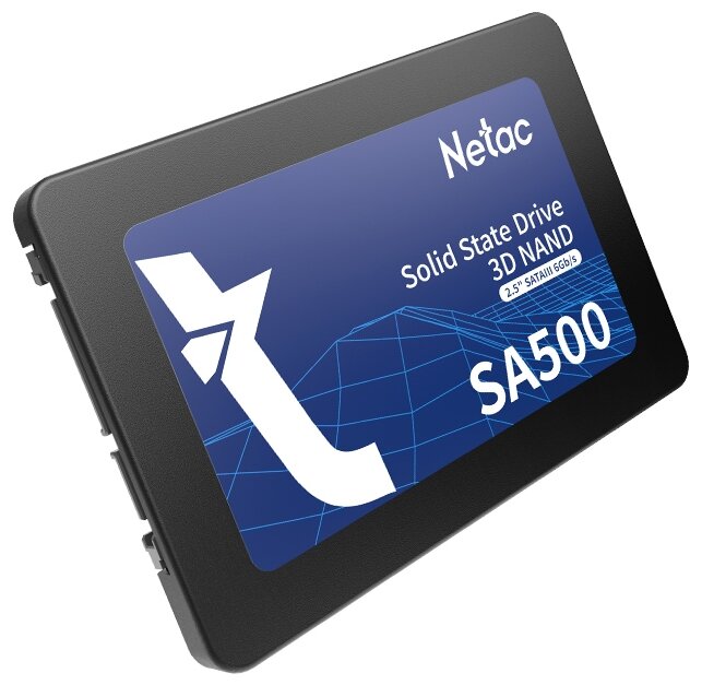 Накопитель SSD 2.5'' Netac SA500 240GB SATA 6Gb/s TLC 3D NAND 520/450MB/s - фото №3