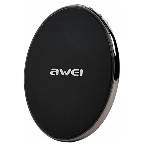 Беспроводное зарядное устройство AWEI W3 входы TYPE-C и micro USB