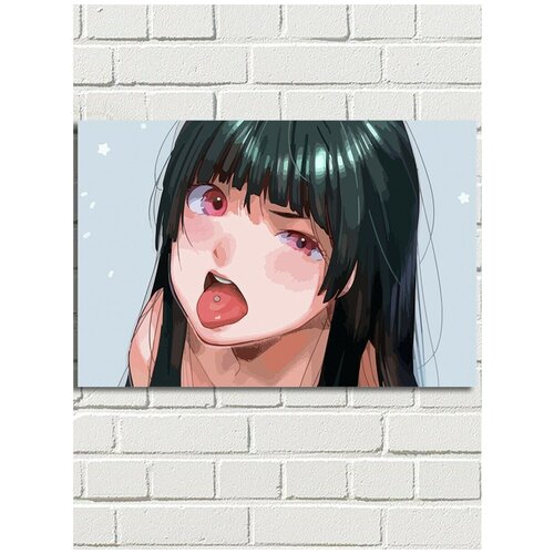 Картина по номерам аниме ахегао девушка - 6698 Г 60x40 картина по номерам аниме ахегао девушка данганронпа 6696 г 30x40