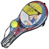 Красный набор для большого тенниса SILAPRO , (2 ракетки, мяч) в че ле, металл, пластик - изображение