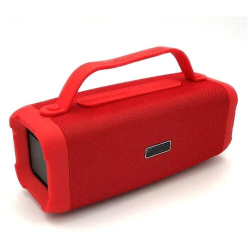 Беспроводная портативная bluetooth блютус колонка Booms Bass L17 Красная 169000₽