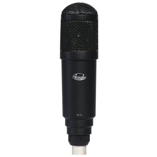 Октава МК-319-Ч-ФДМ1-02 Универсальный конденсаторный микрофон, черный, в ФДМ1-02
