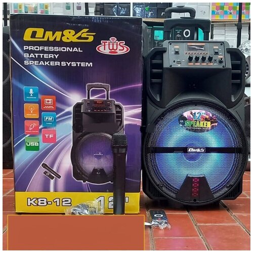 Колонка 12 K8-12 NEW динамик 1шт12 МEIRENDE с TWS 747600₽