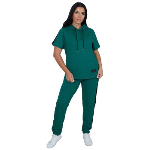 Комплект ИСА-Текс, размер 56, зеленый брюки иса текс размер 56 синий