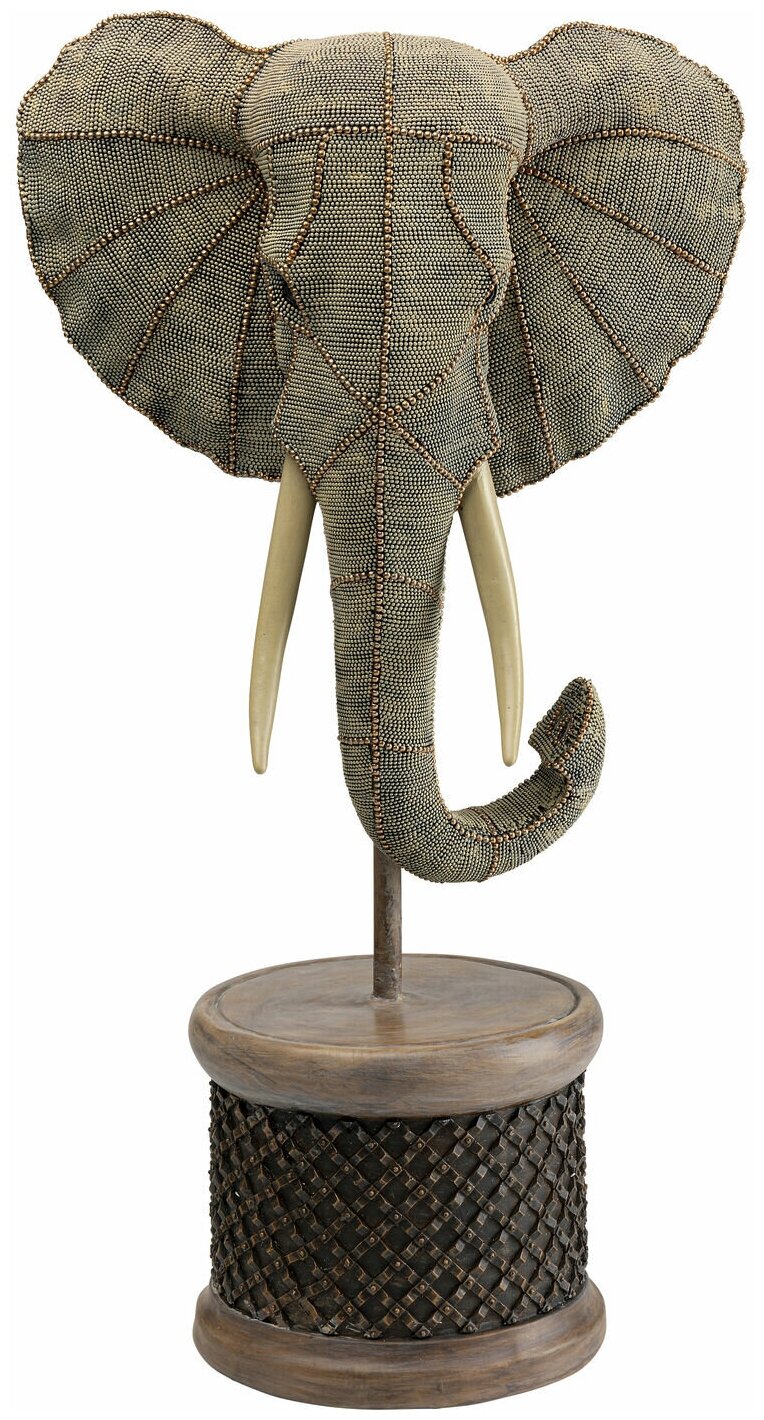 Предмет декоративный Elefant, KARE Design, коллекция "Слон" 40*76*26, Полирезин, Коричневый