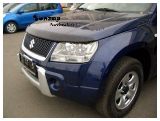 SIM NLDSSUGVI0512 Дефлектор капота темный SUZUKI GRAND VITARA /Escudo 2005- SIM