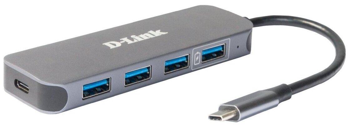 Концентратор с 4 портами D-LINK USB 30 DUB-2340A1A