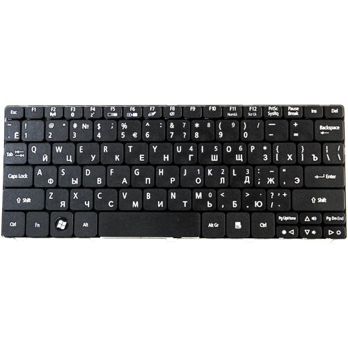 Клавиатура для ноутука Packard Bell Dot SE3 Черная Pn ZH9 904GS07C0R 1548₽