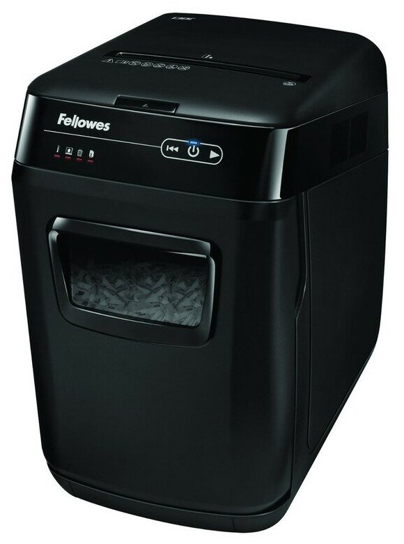 Шредер Fellowes AutoMax 130C (FS-4680101), черный