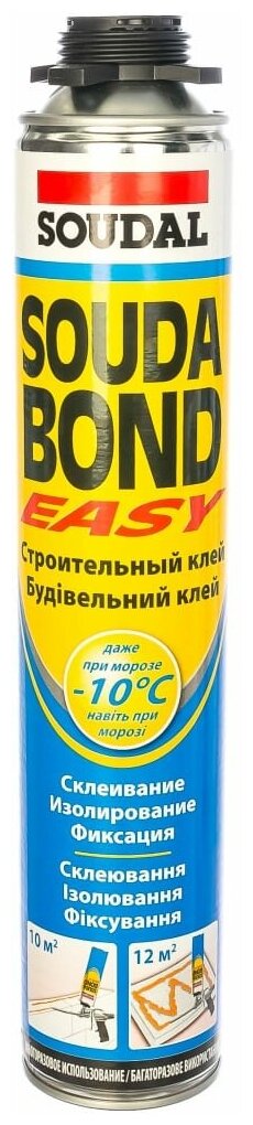 Полиуретановый клей-пена Soudal Soudabond