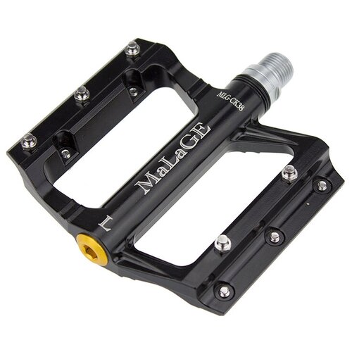фото Велосипедные педали mlg-ck38 алюминиевые, 90х105х7мм, ось crmo, арт. ztb16087 malage