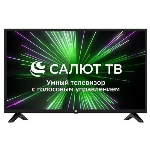 Телевизор 32 BQ 32S12B HD 1366x768 DVB-T T2 C HDMIx3 USBx2 WiFi Smart TV черный 967000₽