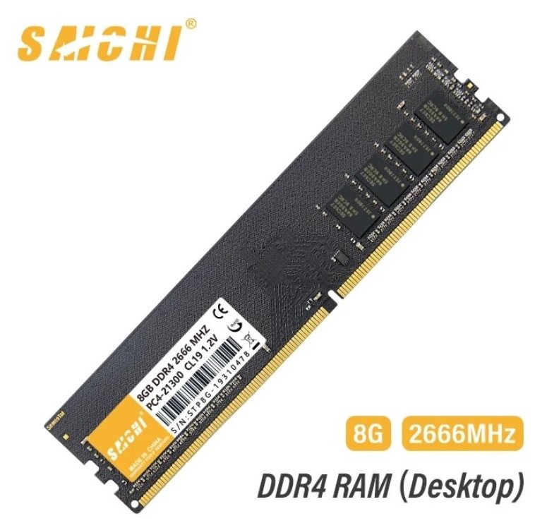 Оперативная память SAICHI 8gb DDR4 2666MHz CL19