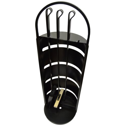 Набор для камина и мангала. Подставка в стиле Лофт, кочерга, совок, щетка Классические