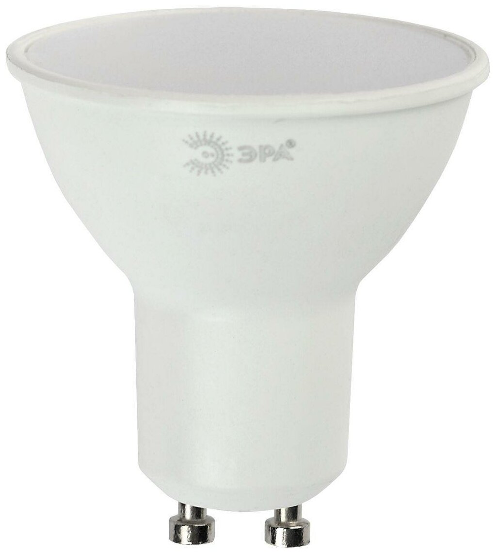 Эра Лампа светодиодная LED MR16-8W-860-GU10 MR16 8Вт софит GU10 холод. бел. ЭРА Б0049072 - фотография № 3