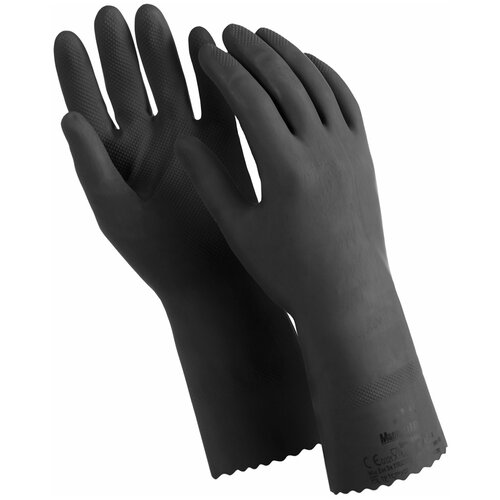 Перчатки Manipula Specialist КЩС-1 8 (M) 1 пара перчатки защитные латекс черный manipula кщс 1 l u 03 cg 942 р 8