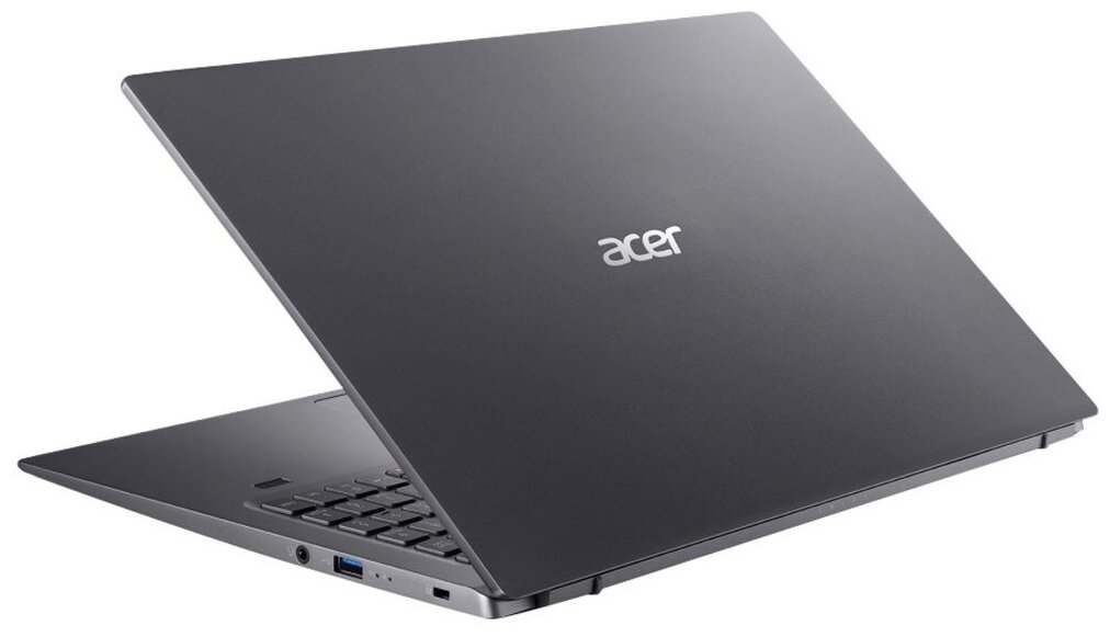 Ноутбук Acer Swift 3 SF316-51-54A3 161 FHD IPSCore i5-11300H16GB512GB SSDIntel Iris Xe GraphicsWin 11 Home 64-bitNoODDсерый NXABDER00G