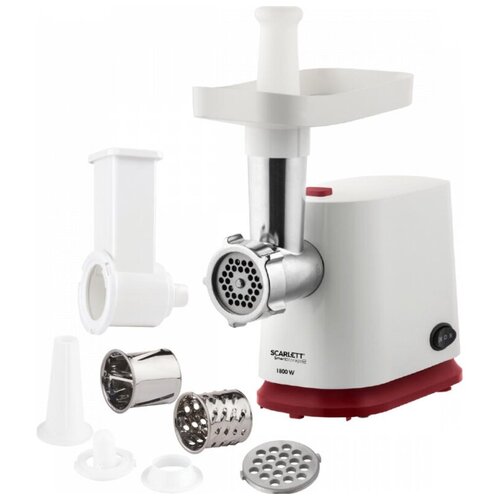 Мясорубка Scarlett SC-MG45M23 белый красный 762600₽