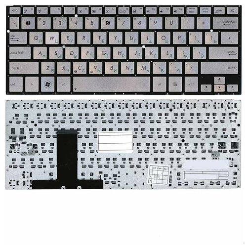 Клавиатура keyboard NSK-CQ50R для ноутбука Asus ZenBook UX31 UX31A UX31E UX32 UX32A UX32VD серебристая 1763₽