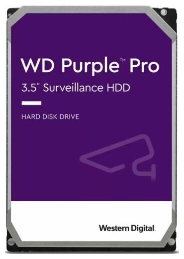 Жесткий диск WD Original SATA-III 14Tb WD141PURP Video Purple Pro (7200rpm) 512Mb 3.5