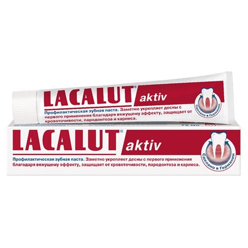 Лакалют зуб. паста (туба 90 г Актив)