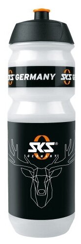 Фляга 0-10474 Large SKS-10474 черно-белая 0,75 л