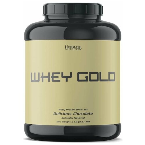 фото Протеин ultimate nutrition whey gold (2270 г), шоколад