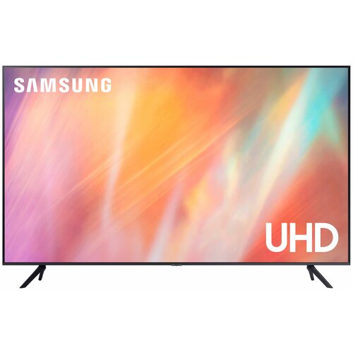 58 Телевизор Samsung UE58AU7160U 2021 LED HDR серый титан 6484900₽