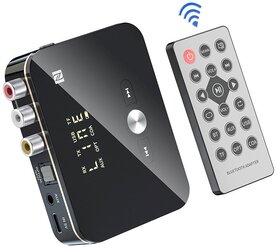 Адаптер Bluetooth Трансмиттер / Ресивер (Приемник / Передатчик аудио) Coaxial, Optical, TosLink, AUX, RCA, MicroSD, USB TUBON M8