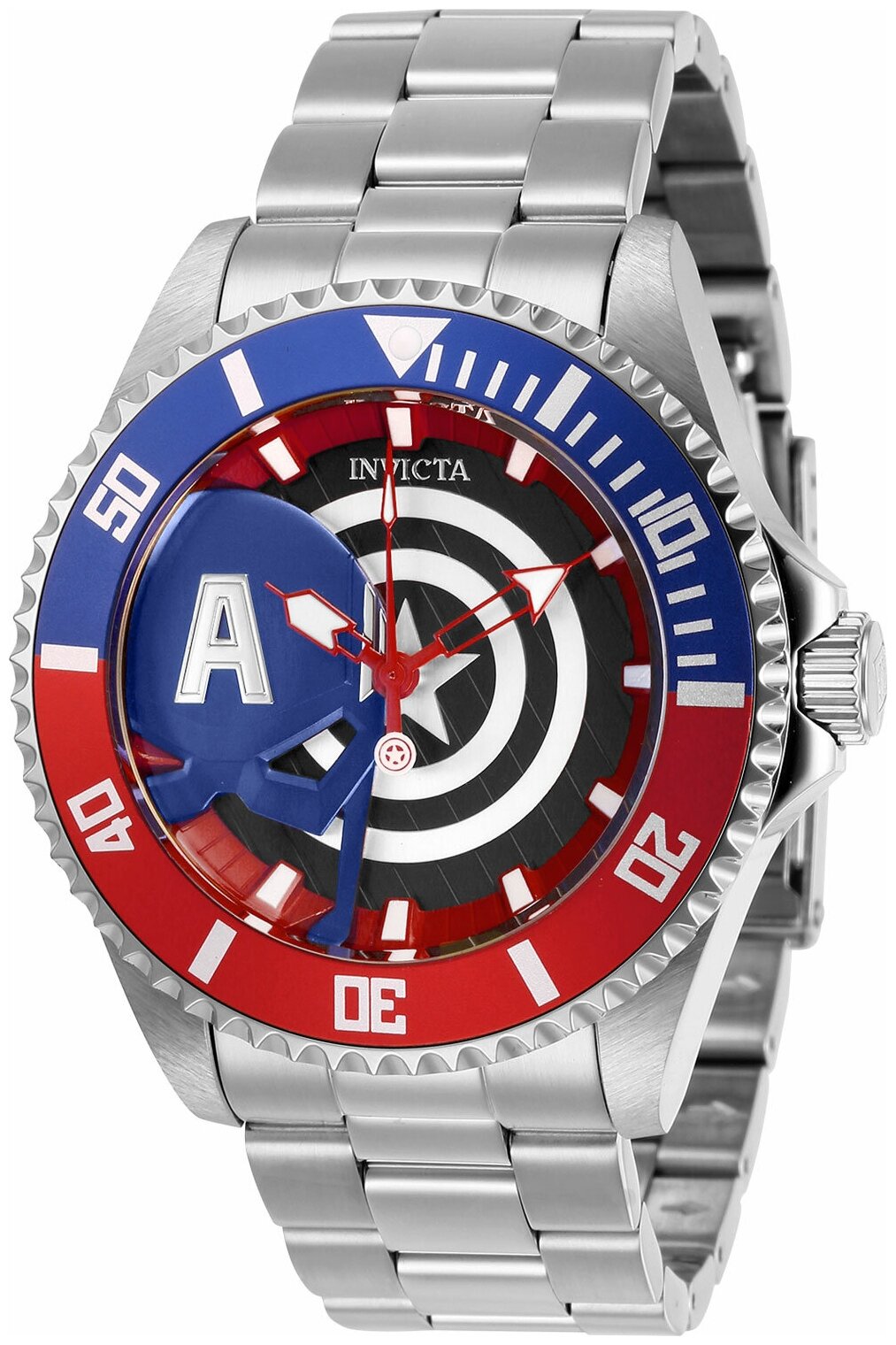 Наручные часы INVICTA Marvel  серебряный