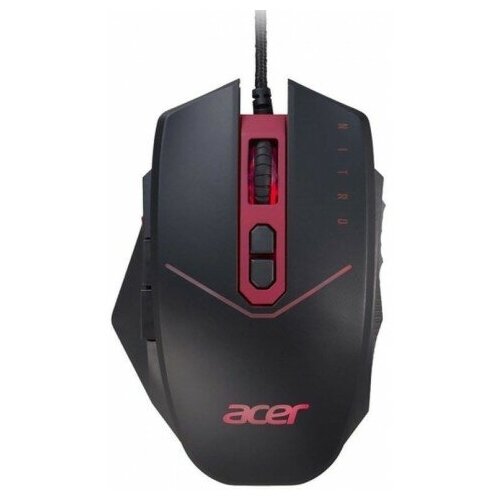 Мышь Acer Nitro NMW120 черныйкрасный оптическая 4200dpi USB20 8but 327800₽