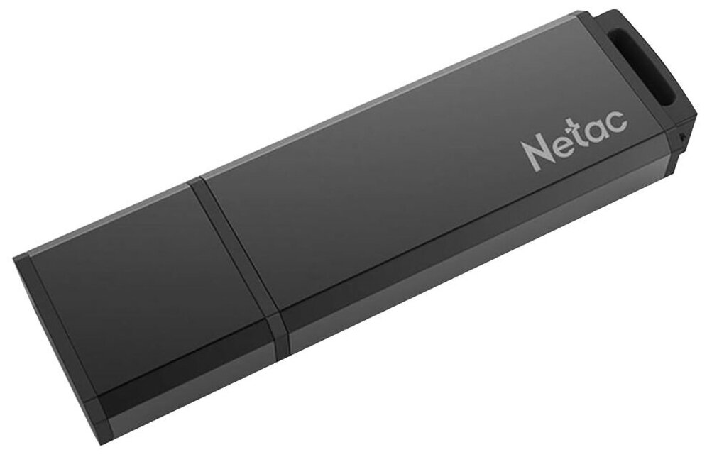 USB флешка NETAC 128Gb US1 black USB 3.0 Fingerprint Encryption Drive (NT03US1F-128G-30BK)