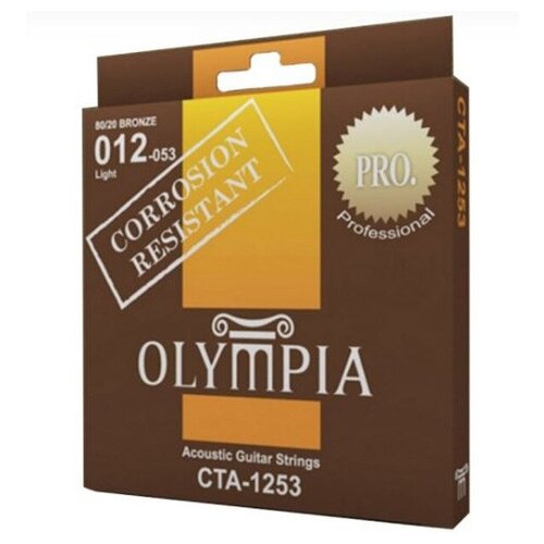 Струны для акустической гитары - Olympia CTA 1253 струны для акустической гитары olympia cta 1047