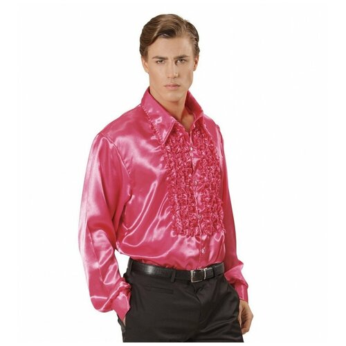 Костюм розовая Диско рубашка WIDMANN S.R.L. 14-19-392 костюм санта widmann s r l 14 19 268
