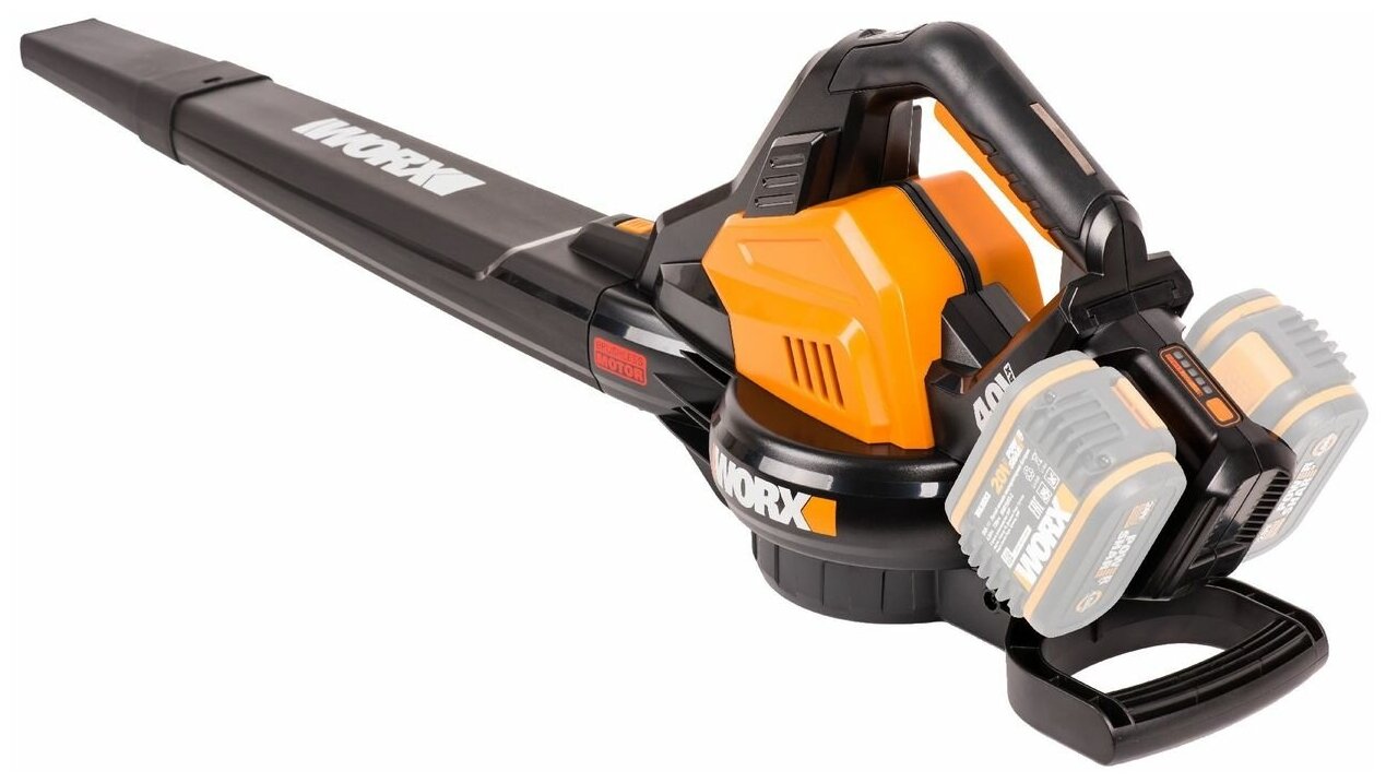 Аккумуляторный пылесос / воздуходувка бесщеточный WORX WG583E.9, 40В, без АКБ и ЗУ - фотография № 12