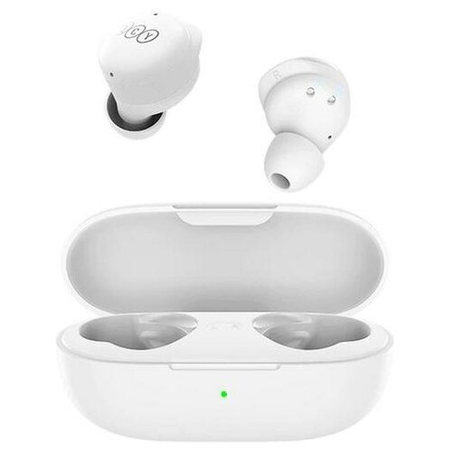 Гарнитура вкладыши QCY T17 белый беспроводные bluetooth в ушной раковине BH21Q17A 151600₽