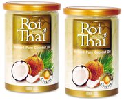 Масло кокосовое "ROI THAI" натуральное, 600 мл (2 шт. в наборе)